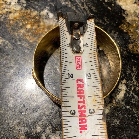 Coach gold and multicolored bangle bracelet - Picture 6 of 8